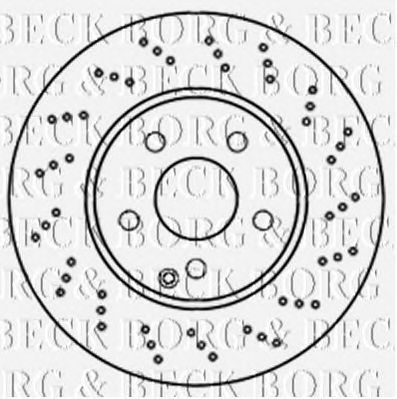 BORG & BECK bbd4800 -  Тормозной диск